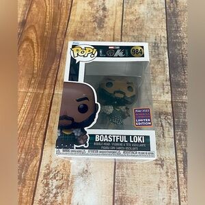 Boastful Loki Funko Pop 2022 limited edition